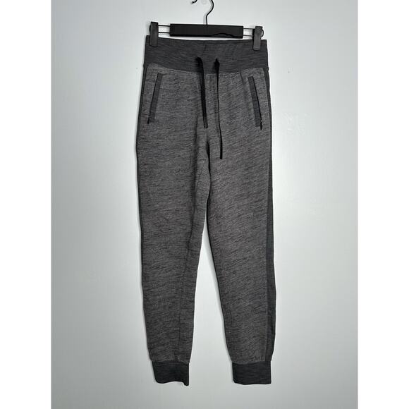 Lululemon Women's Heathered Core Dark Grey / Black Get Going Jogger 28.5" Size 2 - Picture 3 of 10